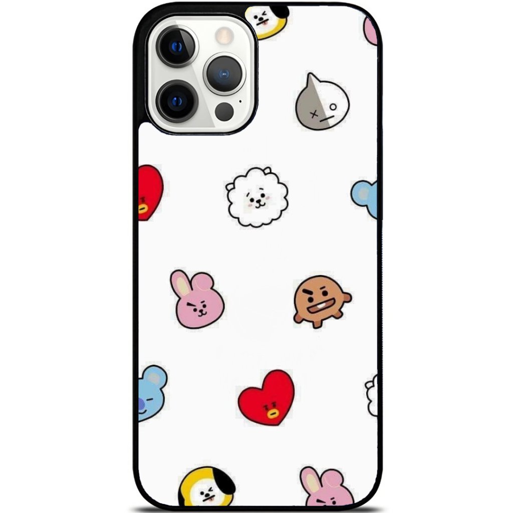 Bt21 Pattern Iphone Case